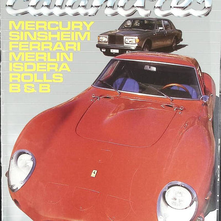 Calandres – Nr. 23 – 1984 – Zeitschriftenrezension – Auto