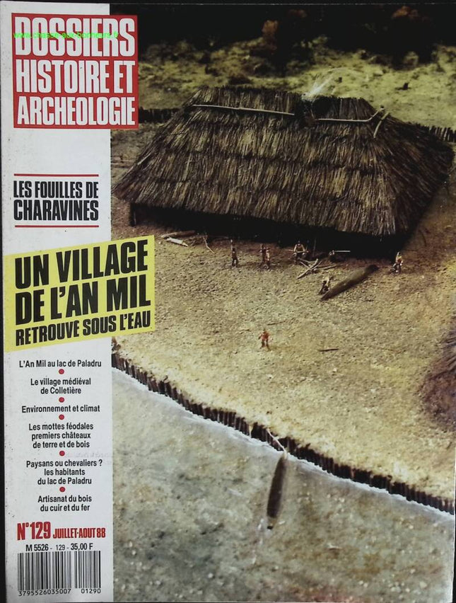 Un village de l'an mil - Dossiers histoire et archéologie - n° 129 - revue magazine
