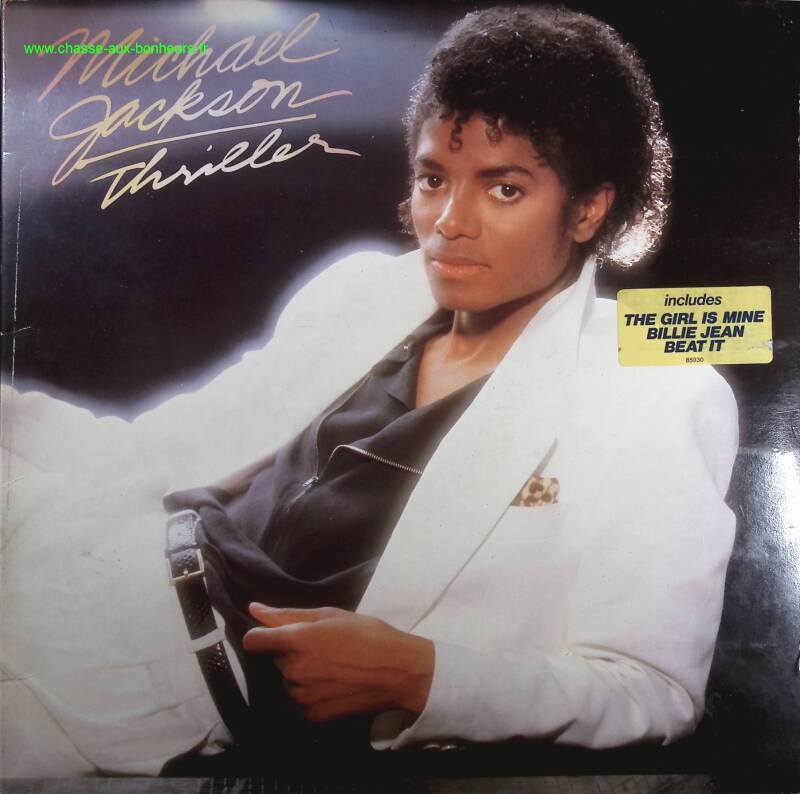 Thriller - Michael Jackson - disque vinyle 33 tours