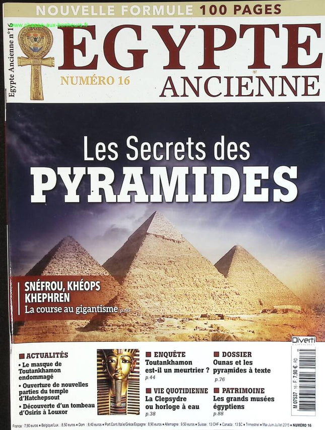 Die Geheimnisse der Pyramiden - Das alte Ägypten - Nr. 16 - Magazin-Rezension