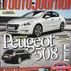 Peugeot 508 - L'auto journal - n° 807 - 2010 - revue magazine - voiture