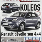 Renault Koleos - L'auto journal - n° 744 - 2008 - magazine review - car
