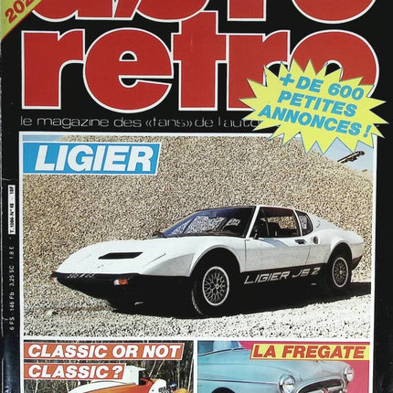 Ligier Fregate - Retro Auto Moto - Nr. 40 - 1983 - Zeitschriftenrezension - Auto