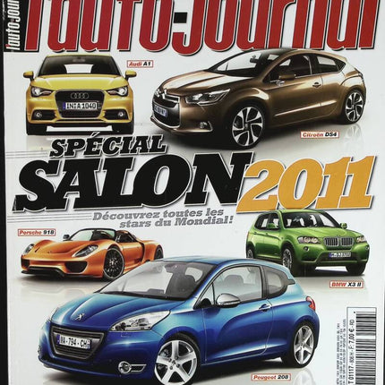 2011 Motor Show Special - L'auto journal - No. 806 - 2010 - magazine review - car
