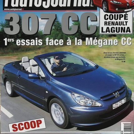 Peugeot 307 CC - L'auto journal - Nr. 629 - 2003 - Zeitschriftenbericht - Auto