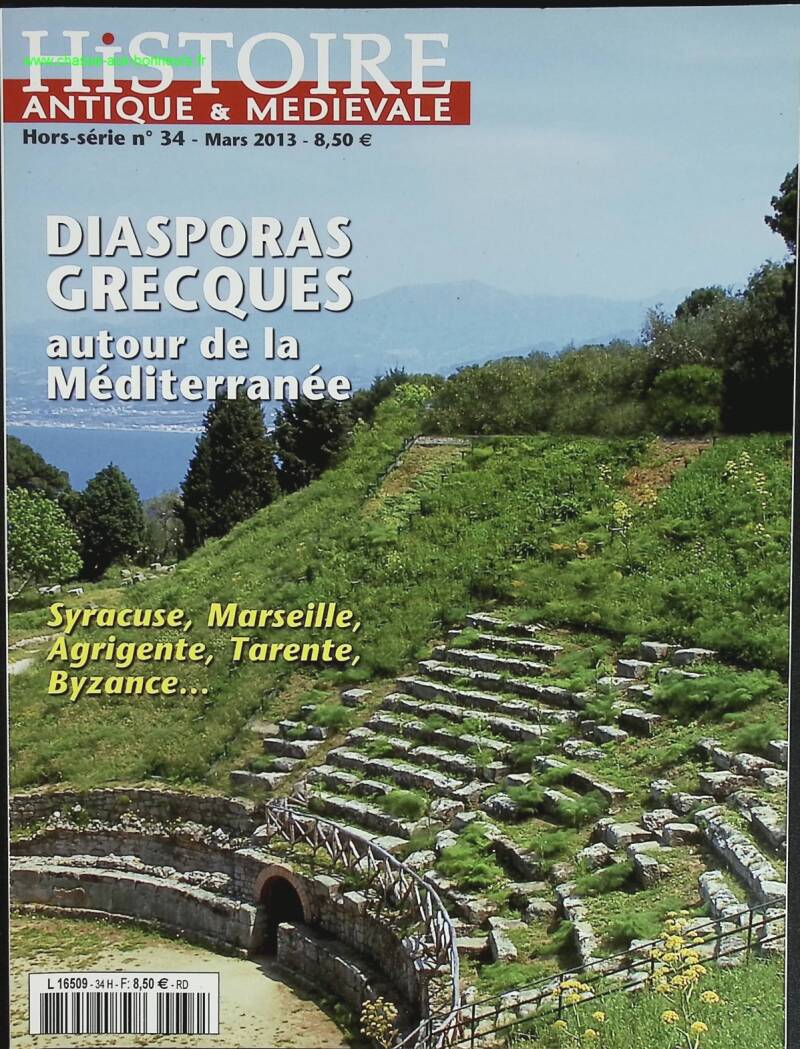 Diasporas Grecques - Histoire antique et médiévale - n° 34 - revue magazine