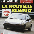 The new Renault - L'auto journal - n° 5 - 1988 - magazine review - car