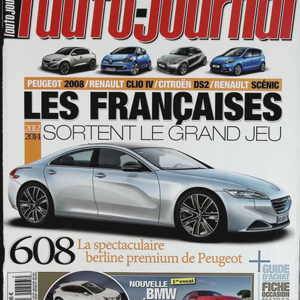 Les françaises sortent le grand jeu - L'auto journal - n° 843 - 2011 - revue magazine - voiture