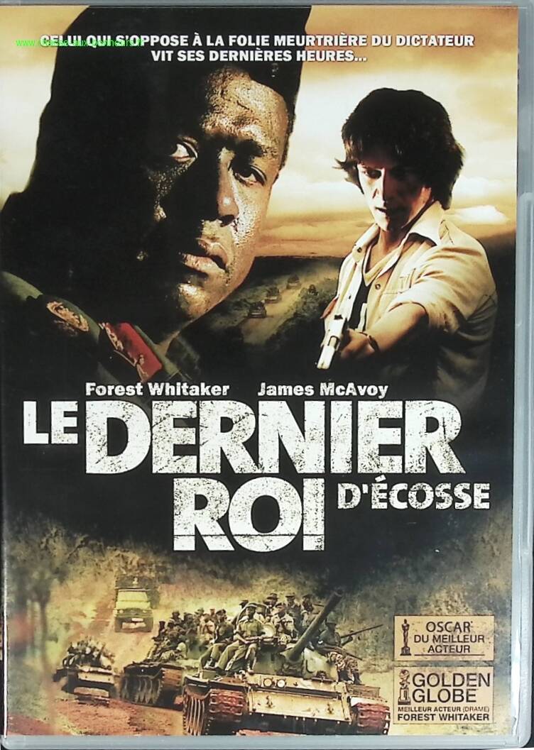 The Last King of Scotland - Forest Whitaker Kerry Washington, Gillian Anderson - Drama DVD