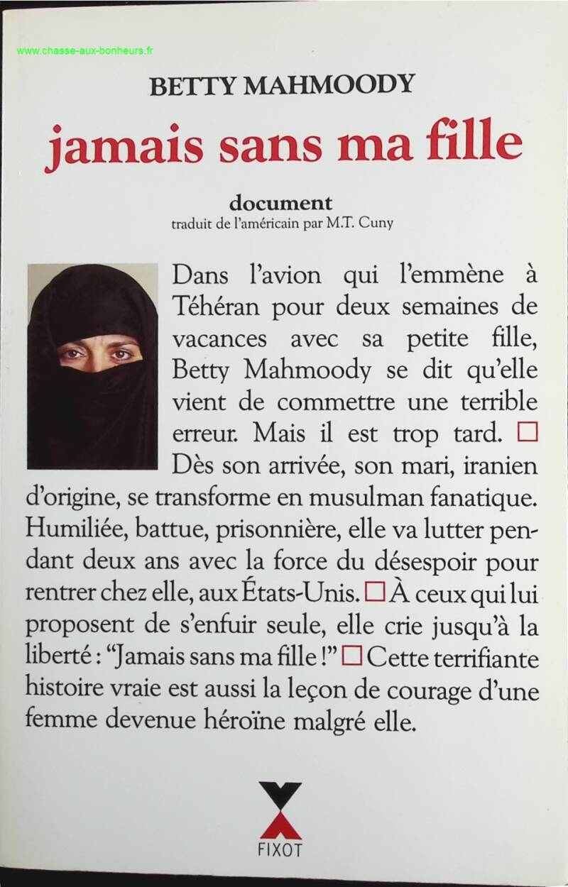 Never Without My Daughter - Betty Mahmoody - book