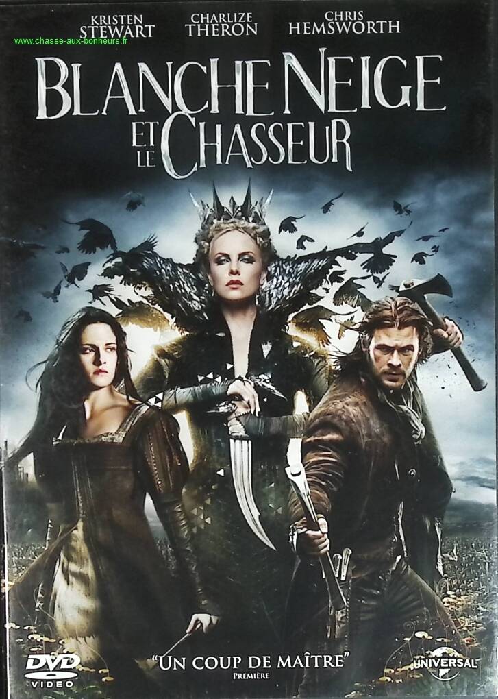 Snow White and the Huntsman - Kristen Stewart, Charlize Theron, Chris Hemsworth - Adventure DVD