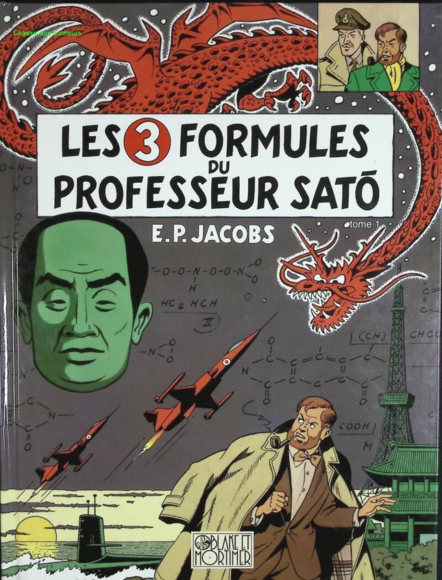 Professor Sato's 3 Formulas Volume 1 - Blake &amp; Mortimer, No. 11 - Edgar Pierre Jacobs - 2002 - Comic book