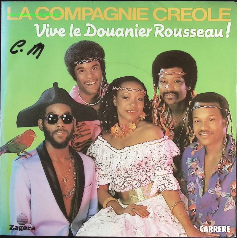 Vive le douanier Rousseau - La compagnie créole - disque vinyle 45 tours