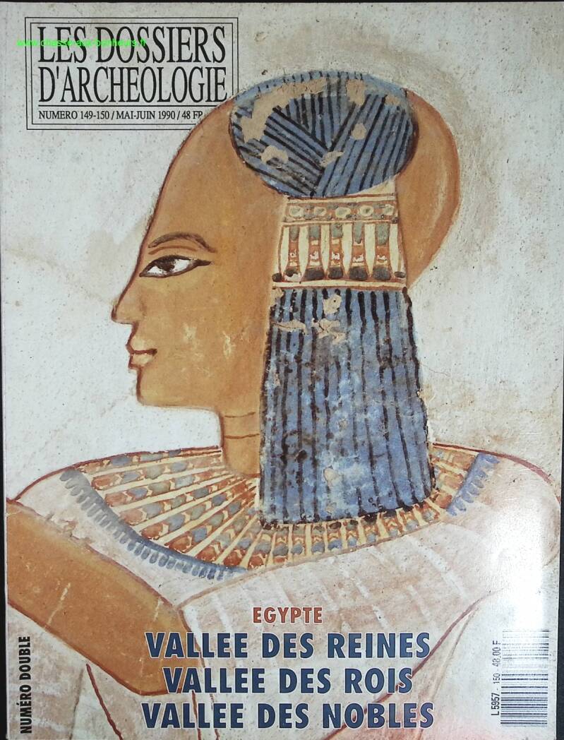Egypte - Dossiers d'archéologie - n° 149 / 150 - revue magazine