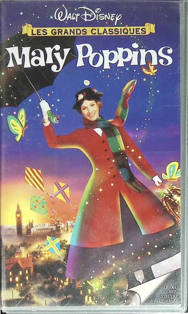 Mary Poppins - Walt Disney - K7 VHS-Videokassette