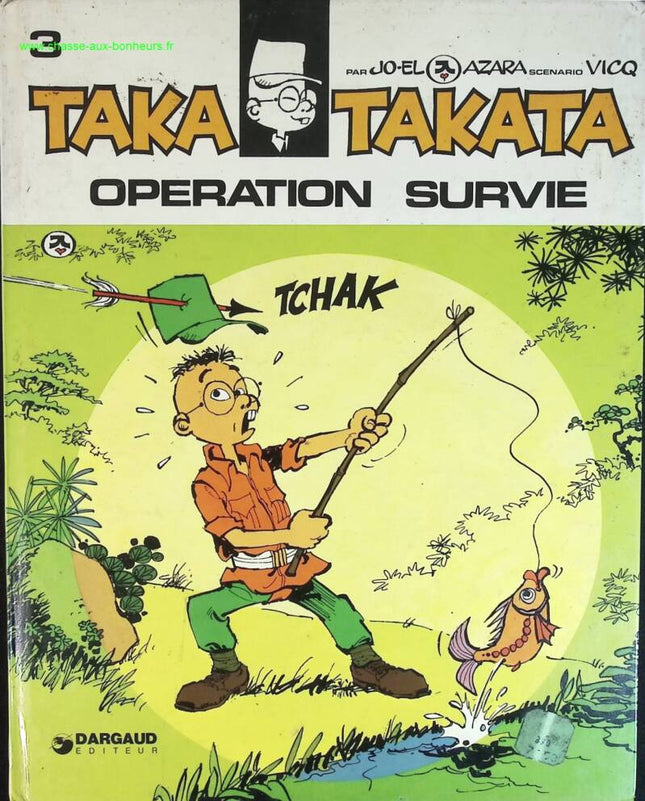 Taka Takata - Opération Survie - Jo-El Azara - livre BD
