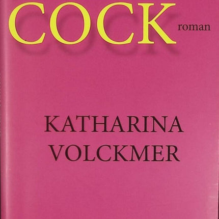 Jewish cock - Katharina Volckmer - livre
