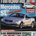 Mercedes SL - L'auto journal - n° 574 - 2001 - revue magazine - voiture