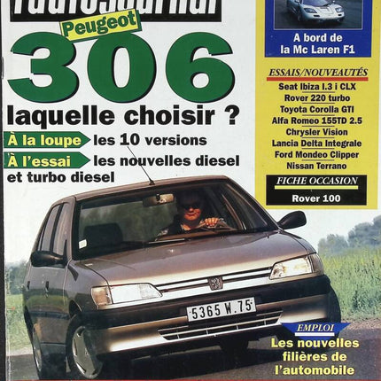 Peugeot 306: Which one to choose? - L'auto journal - No. 11 - 1993 - magazine review - car