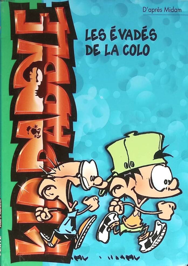 Kid Paddle, tome 3 - Les Évadés de la colo - Bibliothèque verte - Midam - 2004 - livre
