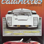 Calandres - n° 19 - 1983 - revue magazine - voiture