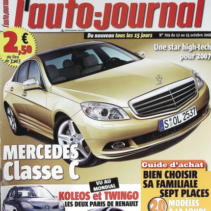 Mercedes C-Klasse - L'auto journal - Nr. 709 - 2006 - Zeitschriftenbericht - Auto