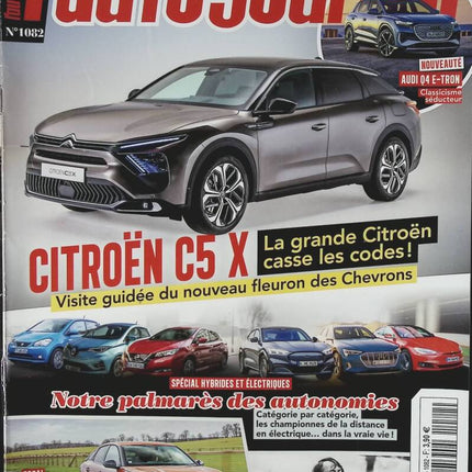 Citroën C5X - L'auto journal - n° 1082 - 2021 - magazine review - car