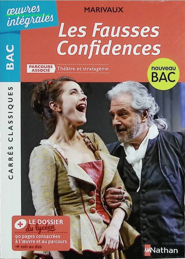Les Fausses Confidences - Marivaux, Anne Révert - livre
