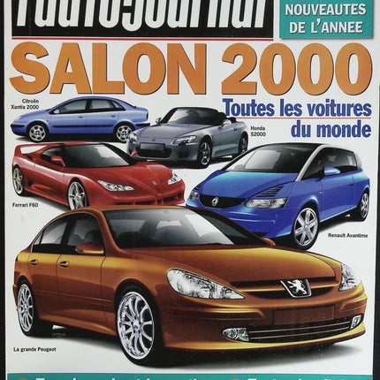 Sonderausgabe zum Autosalon 2000 - L'auto journal - Nr. 521 - 1999 - Zeitschriftenbericht - Auto