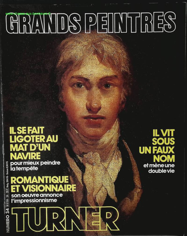 Turner - Grands Peintres - n° 34 - revue magazine - ART peinture