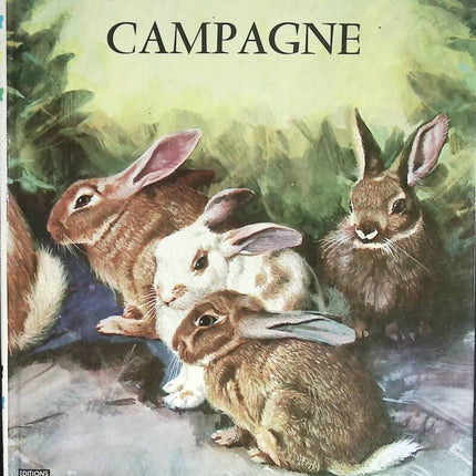 A la campagne - H. Fay - 1981 - collection papillons livre