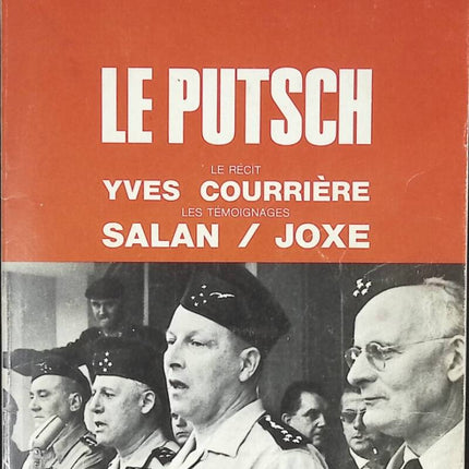 Historia N° 293 Le Putsch - Yves Courrière - 1971 - livre
