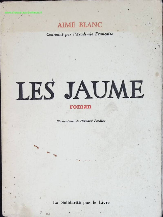 Das Buch von Jaumes – Aimé Blanc