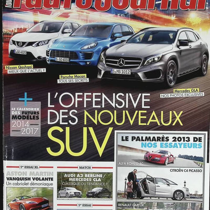 The new SUV offensive - L'auto journal - n° 896 - 2013 - magazine review - car