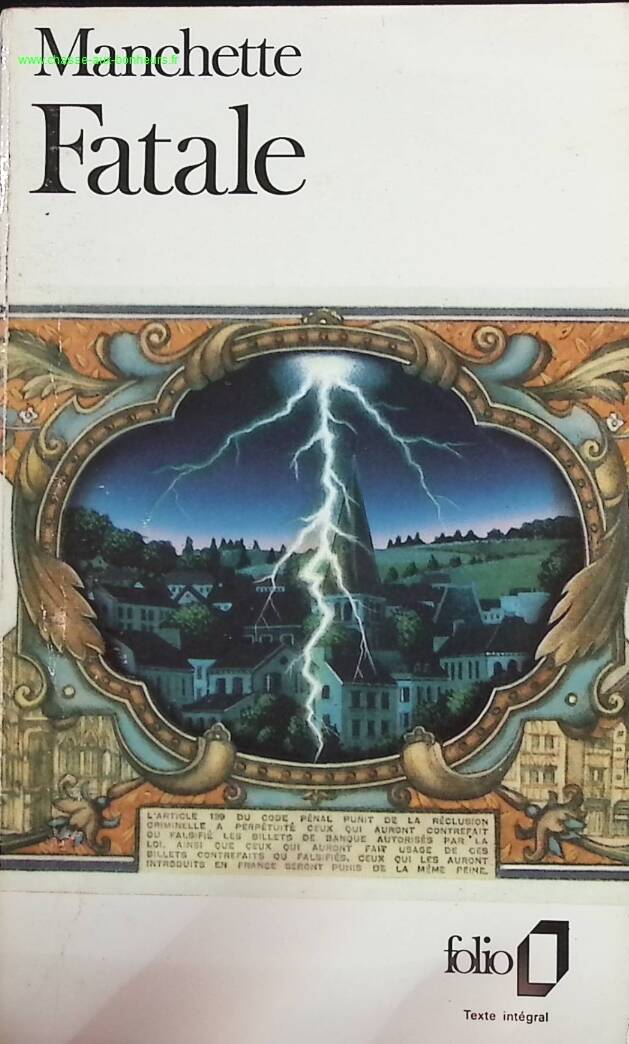 Fatale - Jean-Patrick Manchette - book