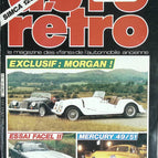 Morgan Facel II Mercury 49/51 - Auto moto rétro - n° 61 - 1985 - revue magazine - voiture