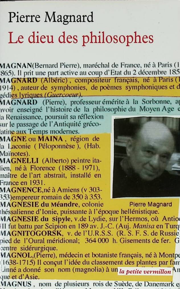 The God of Philosophers - Pierre Magnard - 2006 - book