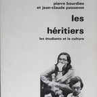 The Heirs - Students and Culture - Pierre Bourdieu - 1990 - book