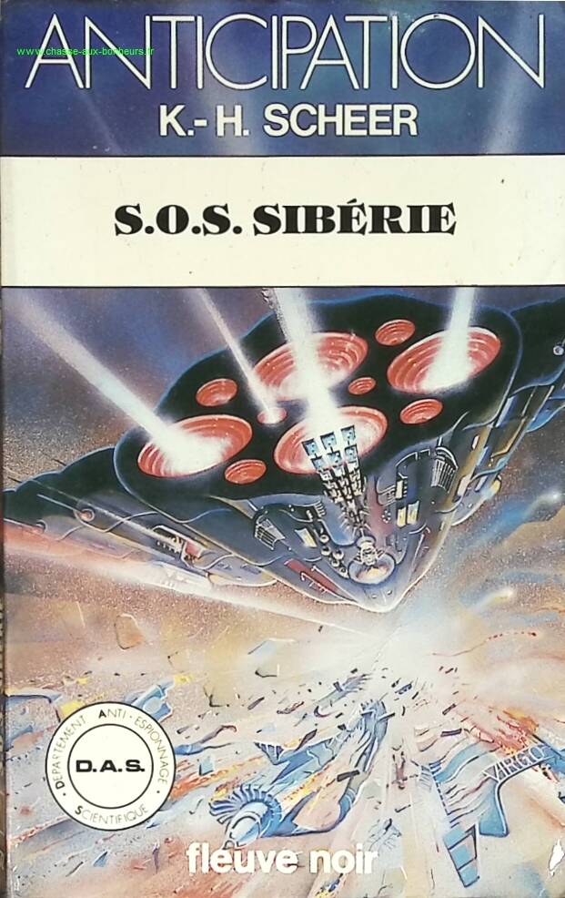 S.O.S. Sibérie - Karl-Herbert Scheer - livre anticipation