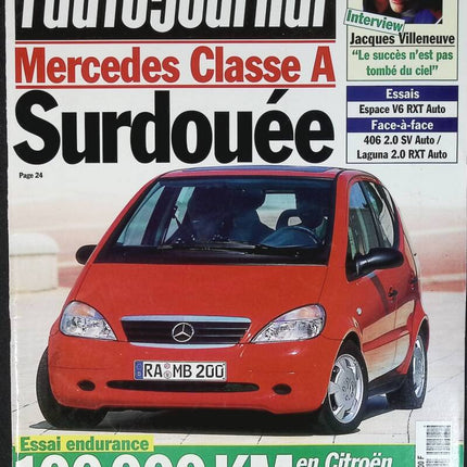 Mercedes A-Class - L'auto journal - No. 453 - 1996 - magazine review - car