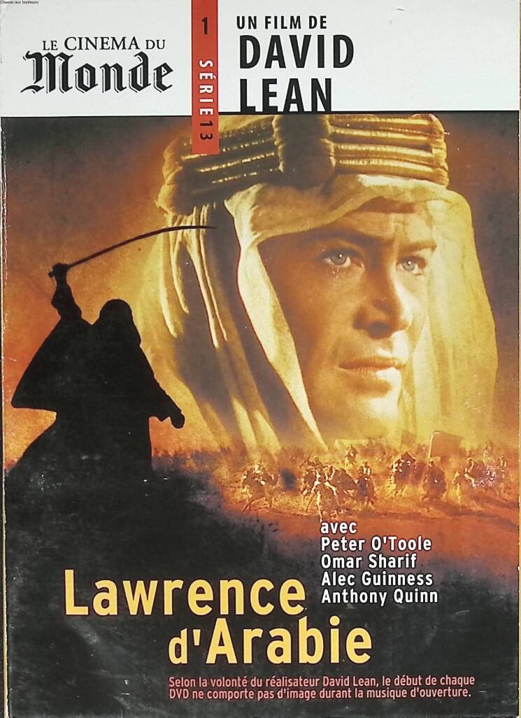 Lawrence of Arabia - Peter O'Toole - Historical DVD