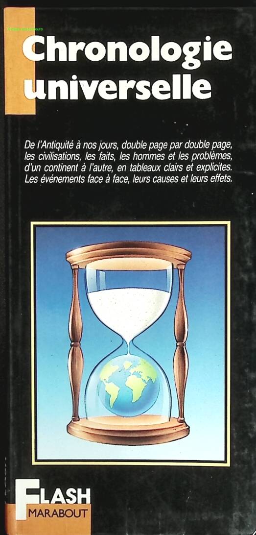 Chronologie universelle - Marabout - livre