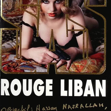 Red Lebanon Gérard De Villiers - SAS 166 - Book