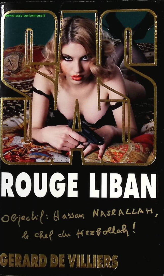 Red Lebanon Gérard De Villiers - SAS 166 - Buch