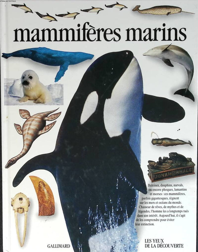 Mammifères marins - Gallimard - 1993 - livre