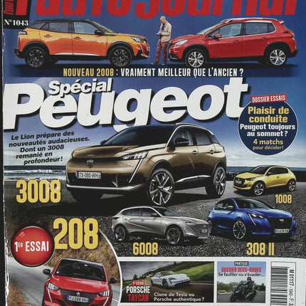 Peugeot Special - L'auto journal - Nr. 1043 - 2019 - Zeitschriftenbericht - Auto