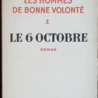 6. Oktober, Männer des guten Willens – Jules Romains – Buch