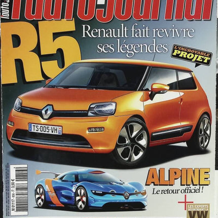 Renault lässt seine Legenden wieder aufleben - L'auto journal - Nr. 856 - 2012 - Zeitschriftenbericht - Auto