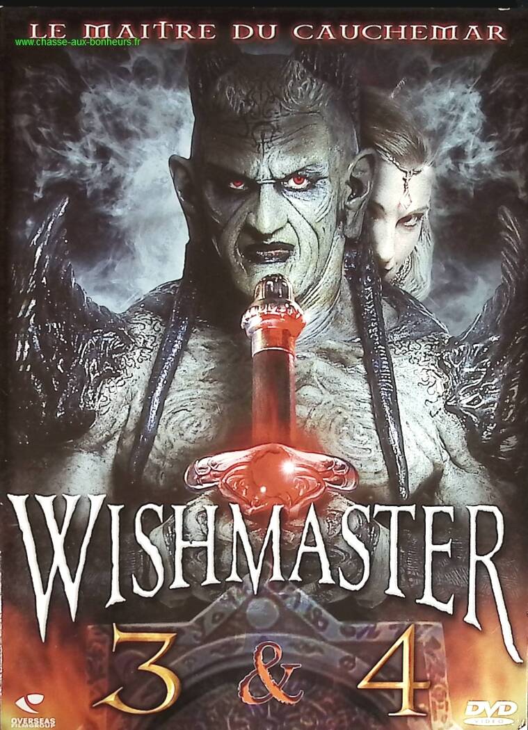 Wishmaster 3 & 4 - Jason Connery - DVD horreur