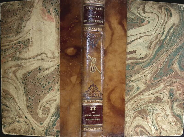 Memoirs of General Bon De Marbot - Madrid Essling Torrès Védras - Plon - book